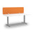 Acoustic Desk Screen 1800mm Wide x 400mm High - Choice of Colours Orange BVAS0418-OO