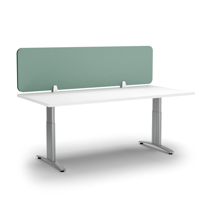 Acoustic Desk Screen 1800mm Wide x 400mm High - Choice of Colours Turquoise BVAS0418-T