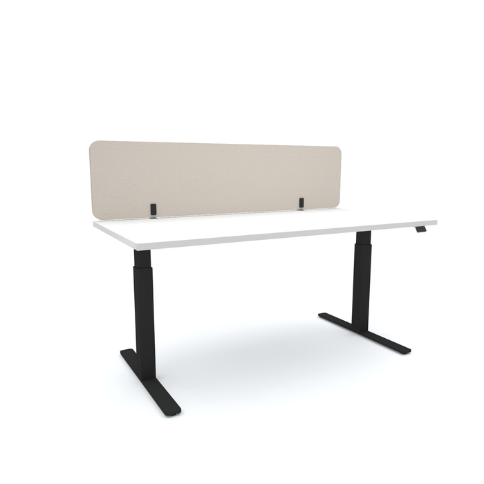 Acoustic Desk Screen, 1800mm x 24mm x 400mm, Choice of Colours