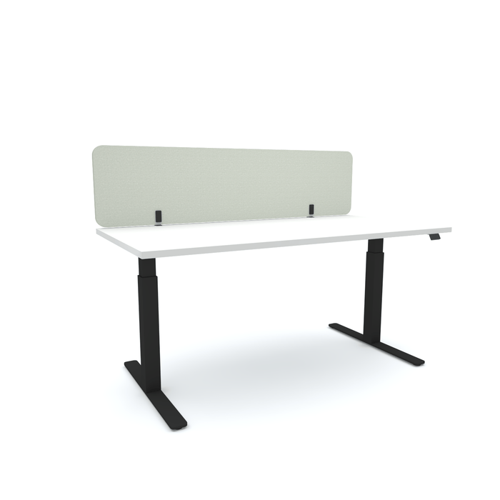 Acoustic Desk Screen, 1800mm x 24mm x 400mm, Choice of Colours