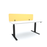 Acoustic Desk Screen, 1800mm x 24mm x 400mm, Choice of Colours Mustard BVAS240418MU