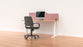 Acoustic Desk Screen Milford 400mm x 1500mm, Privacy Screen, Choice of Colours Blush Pink BVASMILFORD0415BP