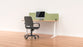 Acoustic Desk Screen Milford 400mm x 1800mm, Privacy Screen, Choice of Colours Leaf Green BVASMILFORD0418LF
