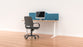 Acoustic Desk Screen Milford 400mm x 1800mm, Privacy Screen, Choice of Colours Pageant Blue BVASMILFORD0418PG