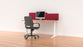 Acoustic Desk Screen Milford 400mm x 1800mm, Privacy Screen, Choice of Colours Wine BVASMILFORD0418WI
