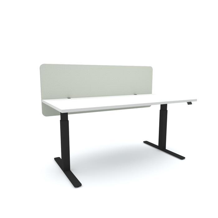 Acoustic Desk Screen Modesty 1200mm x 24mm x 600mm, Choice of Colours
