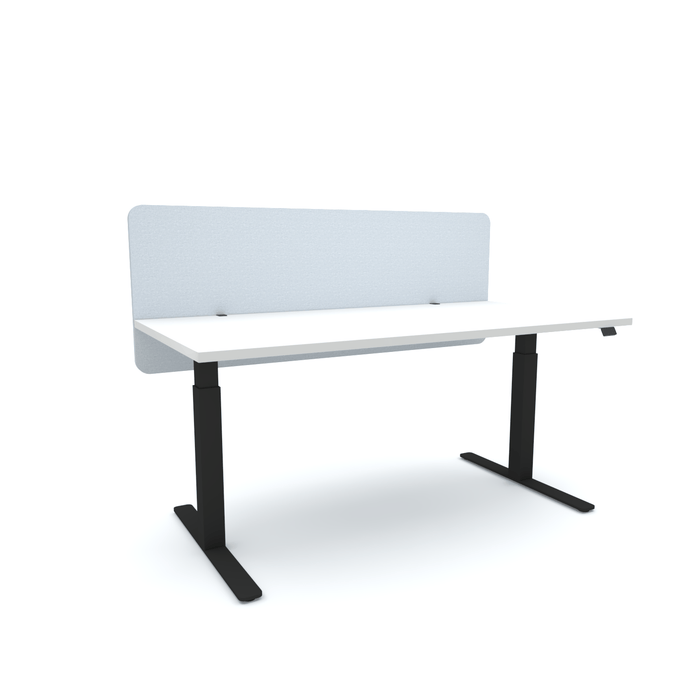Acoustic Desk Screen Modesty 1200mm x 24mm x 600mm, Choice of Colours