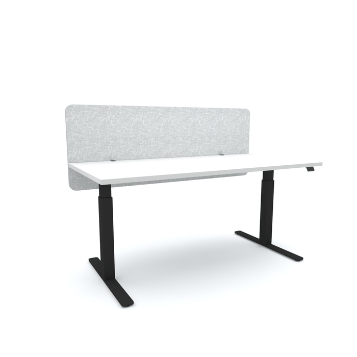 Acoustic Desk Screen Modesty 1500mm x 24mm x 600mm, Choice of Colours