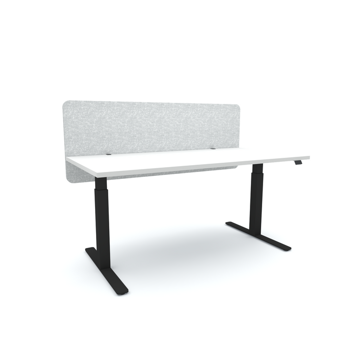 Acoustic Desk Screen Modesty 1800mm x 24mm x 600mm, Choice of Colours