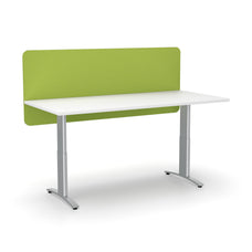 Acoustic Desk Screen Modesty Panel 600mm x 1200mm - Choice of Colours Apple Green BVASM0612AG