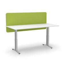 Acoustic Desk Screen Modesty Panel 600mm x 1500mm - Choice of Colours Apple Green BVASM0615AG
