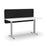 Acoustic Desk Screen Modesty Panel 600mm x 1500mm - Choice of Colours Black BVASM0615BB