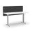 Acoustic Desk Screen Modesty Panel 600mm x 1500mm - Choice of Colours Dark Grey BVASM0615DG