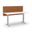 Acoustic Desk Screen Modesty Panel 600mm x 1500mm - Choice of Colours Rust BVASM0615RU
