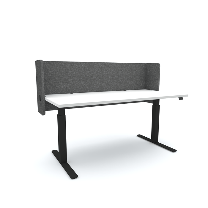 Acoustic Desk Screen Pod, 1800mm x 24mm x 600mm, Choice of Colours
