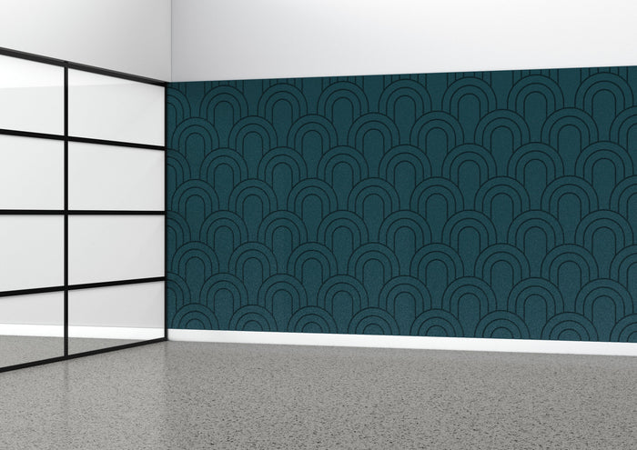 Acoustic Engraved Wall Panels, Design 1, 20 Colour Options
