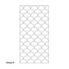 Acoustic Engraved Wall Panels, Design 6, 20 Colour Options