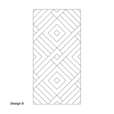 Acoustic Engraved Wall Panels, Design 9, 20 Colour Options