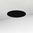 Acoustic Floating Ceiling Panel Round - Choice of Colours Black BVAFPR1212BB