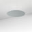 Acoustic Floating Ceiling Panel Round - Choice of Colours Dark Silvery Grey BVAFPR1212DS