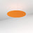 Acoustic Floating Ceiling Panel Round - Choice of Colours Orange BVAFPR1212OO