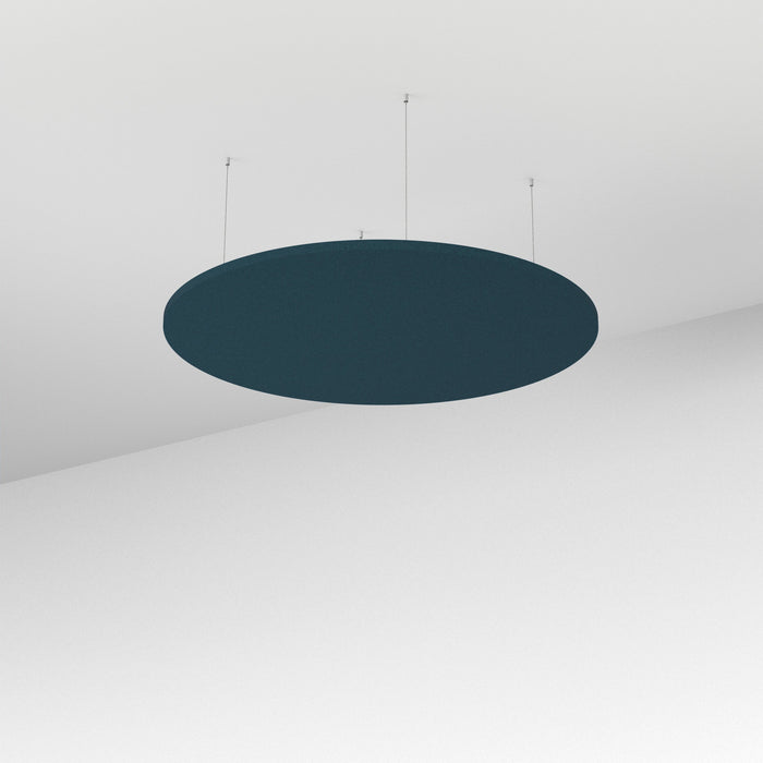 Acoustic Floating Ceiling Panel Round - Choice of Colours Pageant Blue BVAFPR1212PG