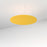 Acoustic Floating Ceiling Panel Round - Choice of Colours Yellow BVAFPR1212YY