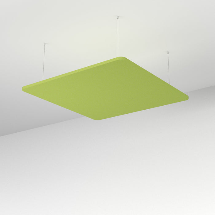 Acoustic Floating Ceiling Panel Square - Choice of Colours Apple Green BVAFPS1212AG