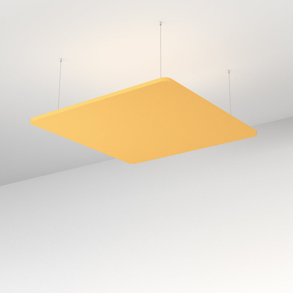 Acoustic Floating Ceiling Panel Square, 1200mm x 1200mm x 24mm, Choice ...