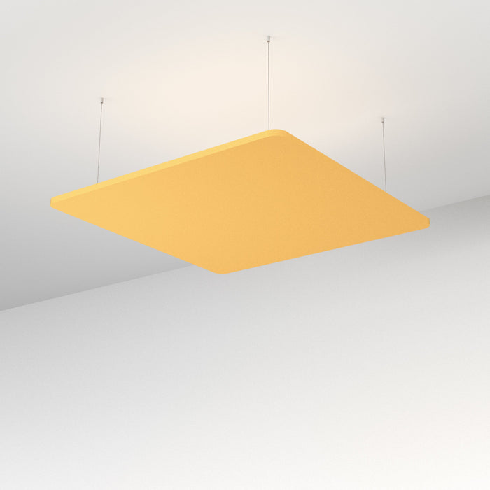Acoustic Floating Ceiling Panel Square - Choice of Colours Mustard BVAFPS1212MU