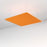 Acoustic Floating Ceiling Panel Square - Choice of Colours Orange BVAFPS1212OO