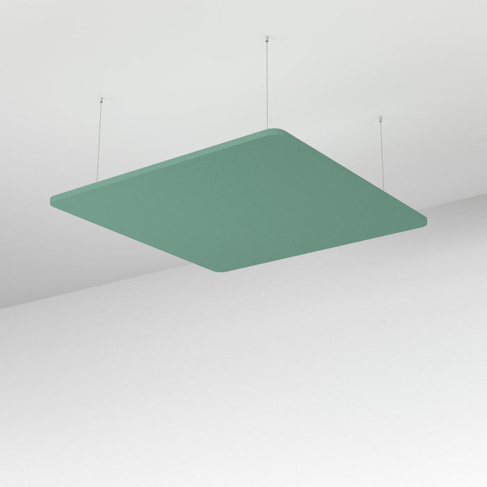 Acoustic Floating Ceiling Panel Square - Choice of Colours Turquoise BVAFPS1212TQ