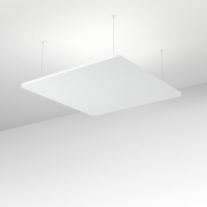 Acoustic Floating Ceiling Panel Square - Choice of Colours White BVAFPS1212WH