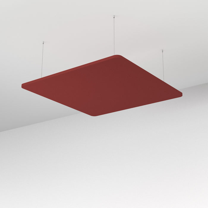 Acoustic Floating Ceiling Panel Square - Choice of Colours Wine BVAFPS1212WI