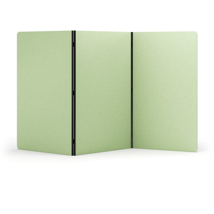 Acoustic Freestanding Partition 1000x1800mm (3 Panels) Leaf Green BVAPARTORIGINALLF