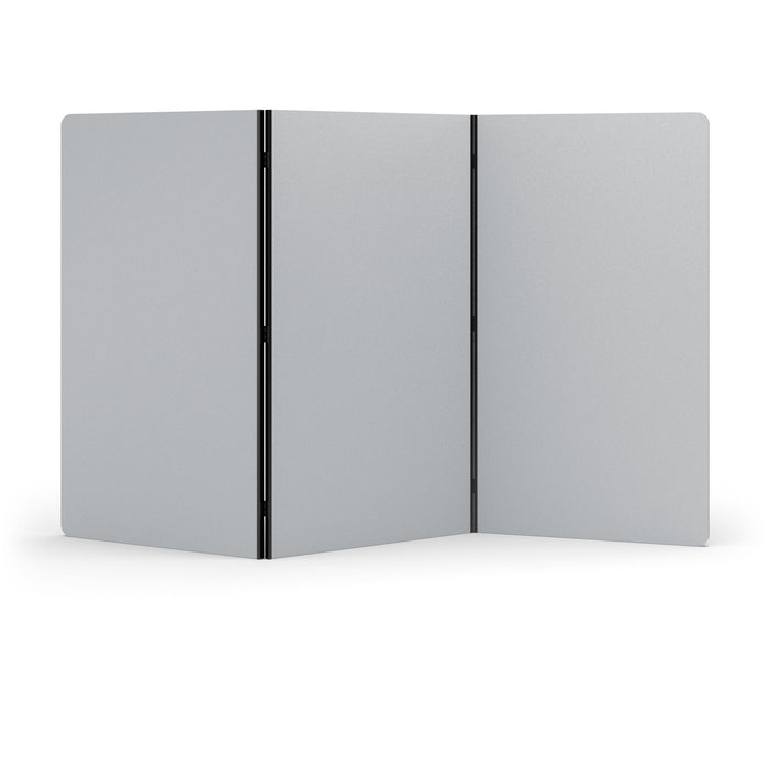 Acoustic Freestanding Partition 1000x1800mm (3 Panels) Light Grey BVAPARTORIGINALLG