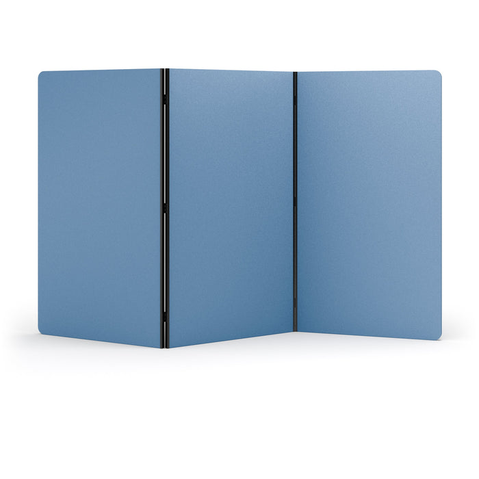 Acoustic Freestanding Partition 1000x1800mm (3 Panels) Sky Blue BVAPARTORIGINALSB