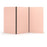 Acoustic Freestanding Partition, 3 Panels - Choice of Colours Blush Pink BVAPARTORIGINALBP