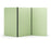 Acoustic Freestanding Partition, 3 Panels - Choice of Colours Leaf Green BVAPARTORIGINALRLF