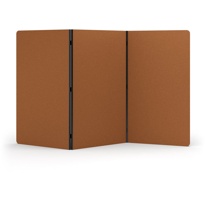 Acoustic Freestanding Partition, 3 Panels - Choice of Colours Rust BVAPARTORIGINALRU