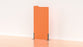 Acoustic Freestanding Partition Milford 1000x1800mm (1 Panel) with 2 feet Orange BVAPART1MILFORDOO