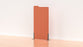 Acoustic Freestanding Partition Milford 1000x1800mm (1 Panel) with 2 feet Rust BVAPART1MILFORDRU