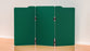 Acoustic Freestanding Partition Milford 1000x1800mm (3 Panels) 4 feet Forest Green BVAPART3MILFORD-4FG