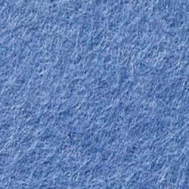 Acoustic Hanging Carved Panels 2400mm x 1200mm x 12mm, Flock - Choice of Colours Sky Blue BVACARVFLOCKSB