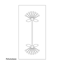 Acoustic Hanging Carved Panels 2400mm x 1200mm x 12mm, Pohutukawa - Choice of Colours