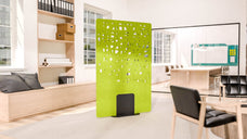 Acoustic Satori Divider Cross 1200 x 1800mm Apple Green BVAPARTSATORICROAG