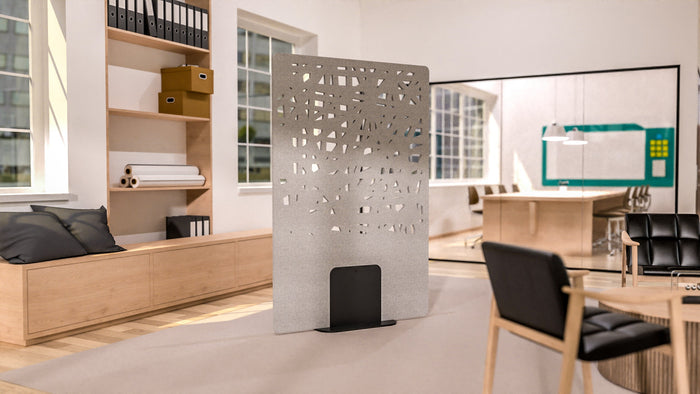 Acoustic Satori Divider Cross 1200 x 1800mm Linen BVAPARTSATORICROLN