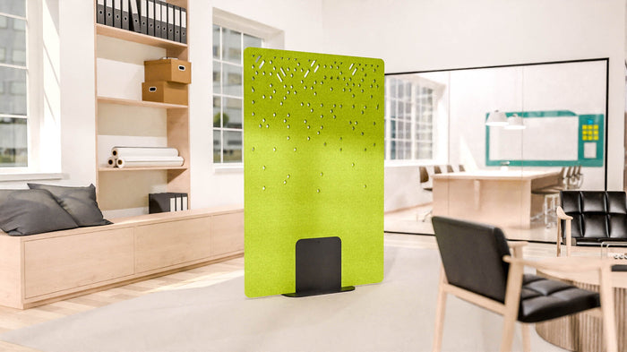 Acoustic Satori Divider Screen Blizzard 1200 x 1800mm Apple Green BVAPARTSATORIBLIAG