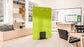 Acoustic Satori Divider Screen Blizzard 1200 x 1800mm Apple Green BVAPARTSATORIBLIAG