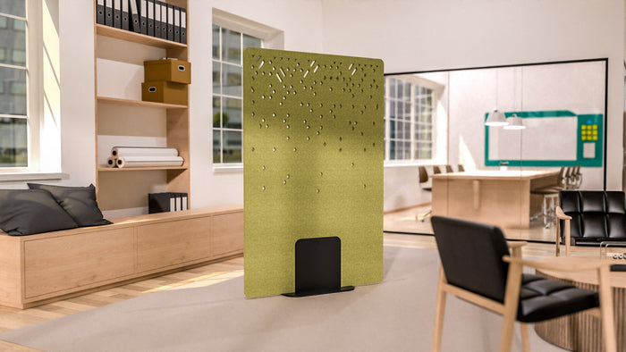Acoustic Satori Divider Screen Blizzard 1200 x 1800mm Sage BVAPARTSATORIBLISE